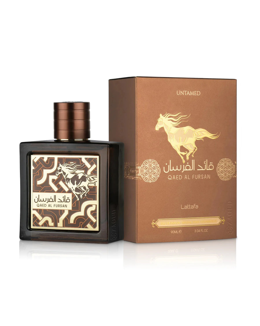 Qaed Al Fursan Untamed EDP 100ml marrone