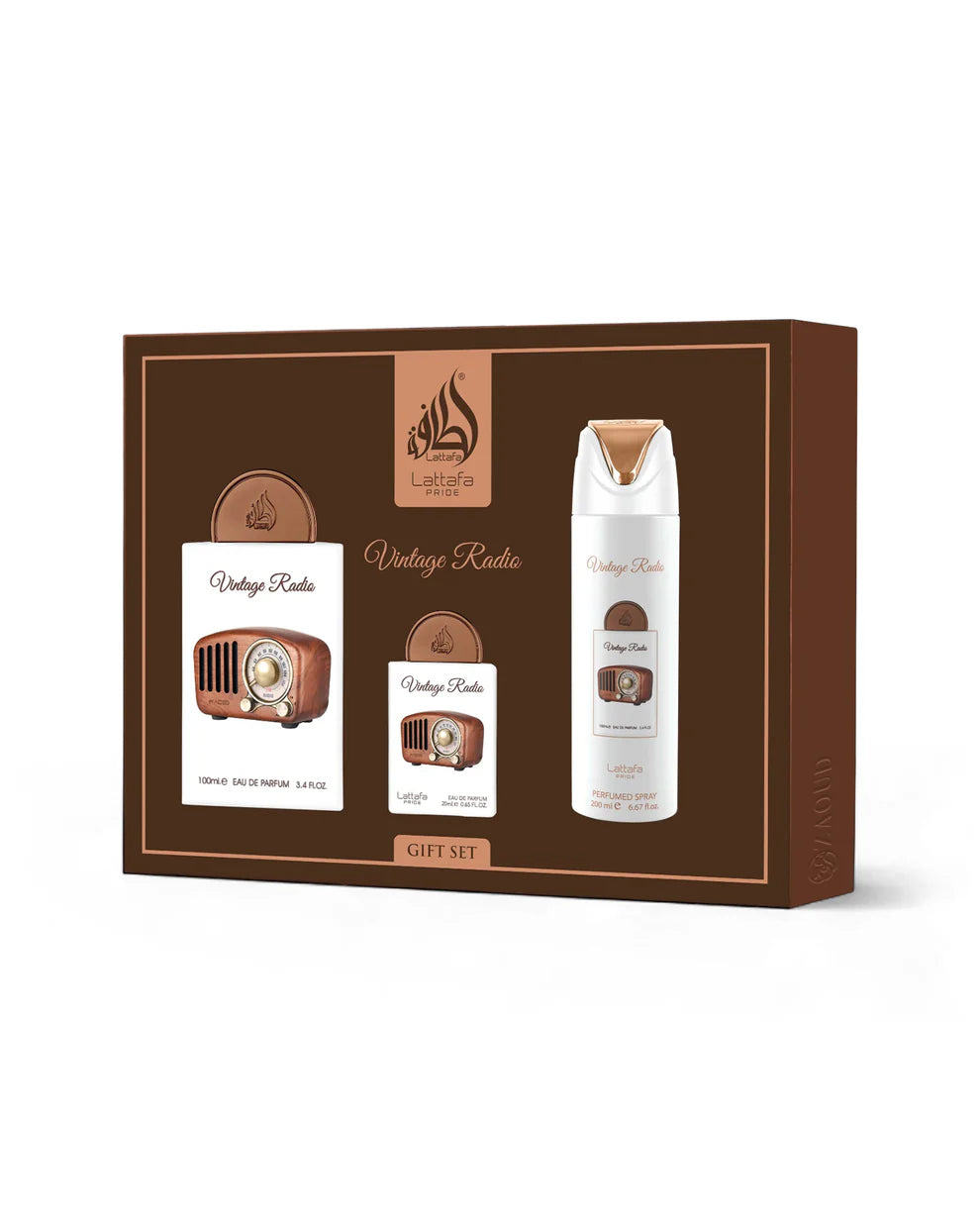 Vintage Radio Gift Set